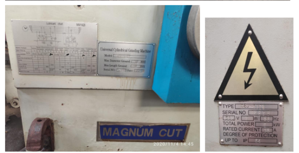 Rectificadora cilíndrica universal Magnum cut