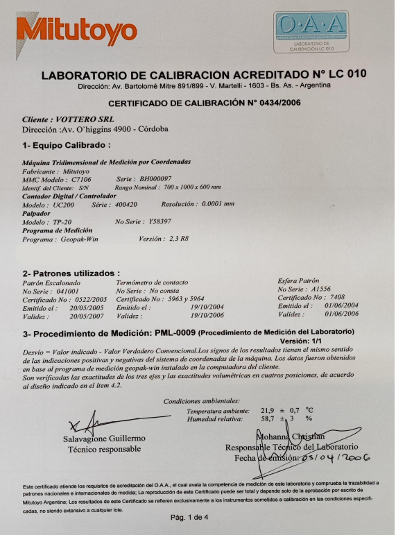 Máquina de medir por coordenadas Mitutoyo